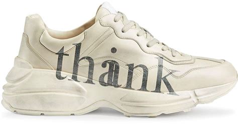 gucci think thank|Gucci Rhyton Think/Thank Men's .